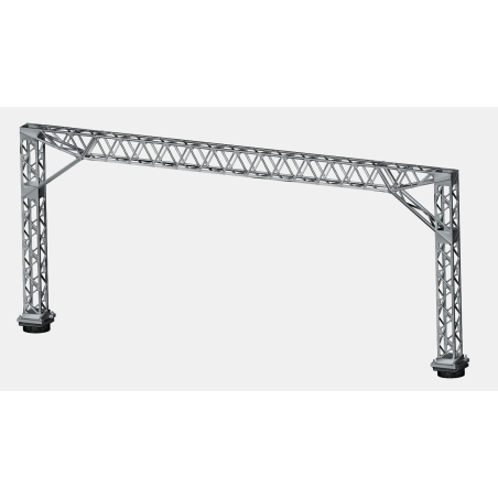 1500v DC OHLE Lattice Type Platform Structure Kit - 2 Masts with 190mm Span (SET E7-5)
