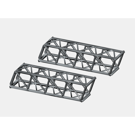 1500v DC OHLE Lattice Type - 45mm Extension Spans - Pack of 2 (SET E7-18)