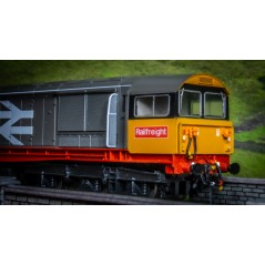 Detailed Pipes and Cables for a Class 58 Locomotive - OO Gauge (SET 9) Including Walkway Safety Barriers with Handrails