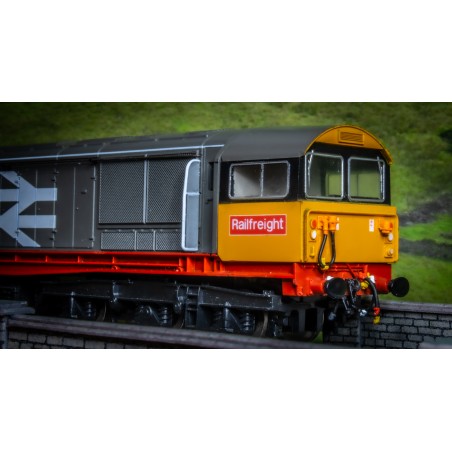 Detailed Pipes and Cables for a Class 58 Locomotive - OO Gauge (SET 9) Including Walkway Safety Barriers with Handrails