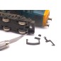 Hunt Magnetic Couplings ELITE - Close Couplings for ONE Hornby Class 37/47 Loco with Moulded Couplings - OO Gauge (MC5)