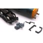 Hunt Magnetic Couplings ELITE - Close Couplings with Ploughs for ONE Hornby Class 37/47 with Moulded Couplings - OO Gauge (MC6)