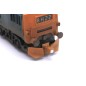 Hunt Magnetic Couplings ELITE - Close Couplings with Ploughs for ONE Hornby Class 37/47 with Moulded Couplings - OO Gauge (MC6)