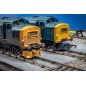 Hunt Magnetic Couplings ELITE - Close Couplings with Ploughs for ONE Hornby Class 37/47 with Moulded Couplings - OO Gauge (MC6)