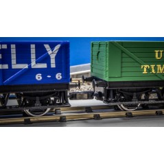 Hunt Magnetic Couplings ELITE - Pivoting Close Couplings for Hornby 2 Axle Wagons with Moulded Couplings - OO Gauge (MC3)