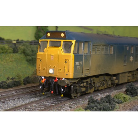 Diesel Loco High Intensity Headlights - 1980s Square Style with LEDs - OO Gauge (Pack of 4)