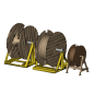 Cable Drums on Stands - OO Gauge (Pack of 3)