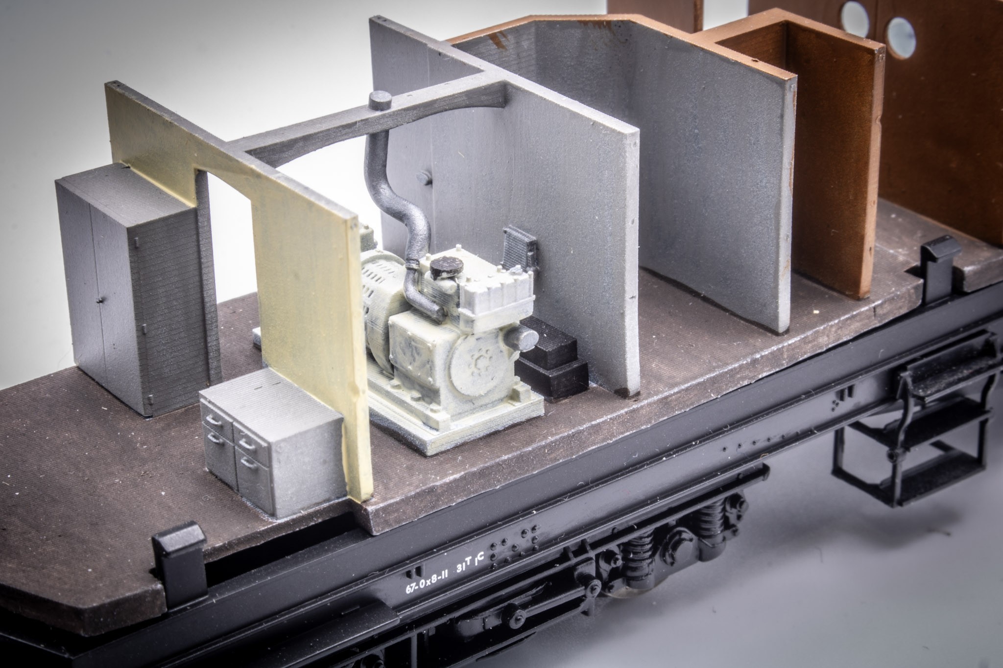 Detailed RTC Derby Test Coach (Test Car 1) Conversion Parts Kit for a Bachmann A - Foto 7 di 11