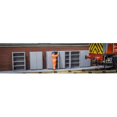 Workshop Metal Cupboards - TT:120 Scale (Pack of 6)