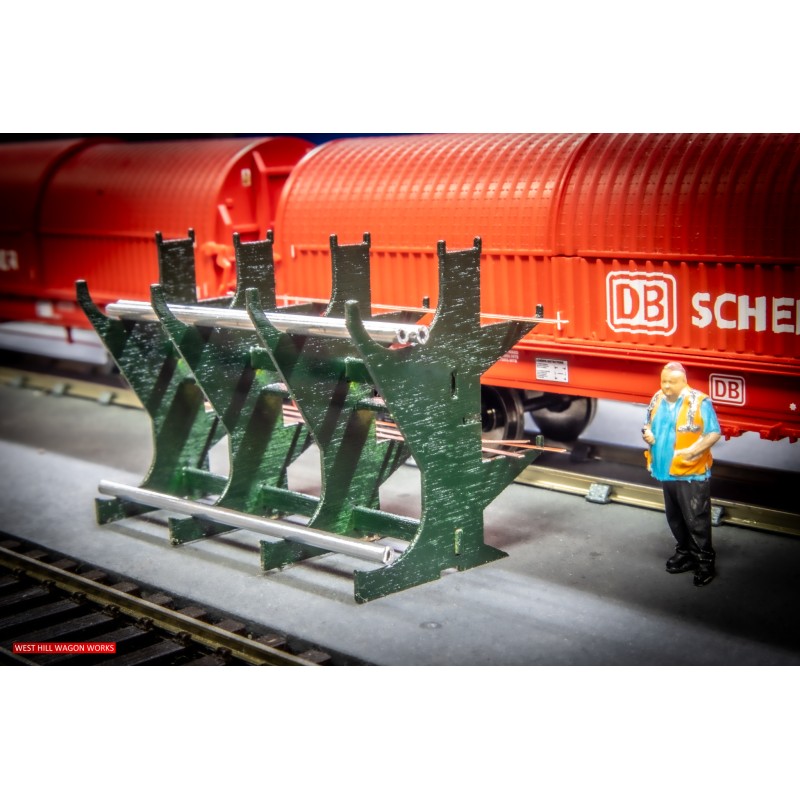Workshop & Depot Exterior Steel Storage Racking - OO Gauge Workshop & Depot Exterior Steel Storage Racking - OO Gauge