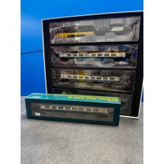 Rapido APT-E Train Pack - Intercity Blue/Grey Livery Train Pack & Additional Coach DCC Sound Fitted
