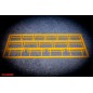 Key Clamp Safety Railing Short Sections - OO Gauge - Yellow/Silver (Pack of 15) Key Clamp Safety Railing Short Sections - OO Gauge - Yellow/Silver (Pack of 15)