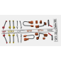 Detailed Pipes and Cables for a Class 50 Locomotive - OO Gauge (SET 22) Detailed Pipes and Cables for a Class 50 Locomotive - OO Gauge (SET 22)