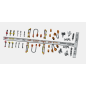 Detailed Pipes and Cables for a Class 33 Locomotive - OO Gauge (SET 24) Detailed Pipes and Cables for a Class 33 Locomotive - OO Gauge (SET 24)