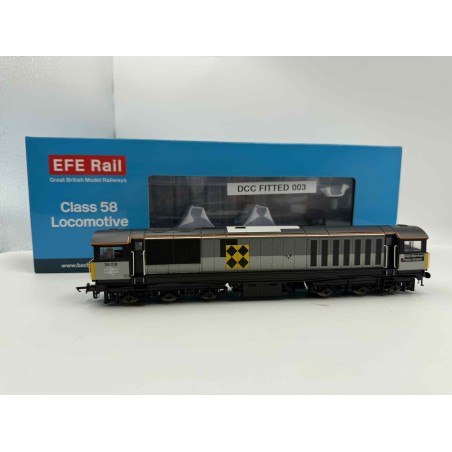 EFE Rail Class 58 - 58018 BR Railfreight Coal Sector DCC Fitted