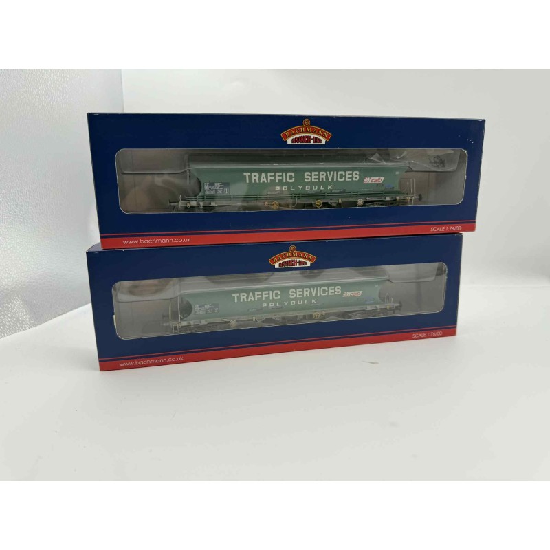 Bachmann Traffic Services Polybulk Wagons (Pack Of 2)