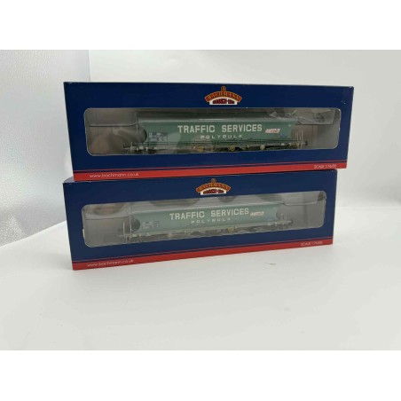 Bachmann Traffic Services Polybulk Wagons (Pack Of 2)