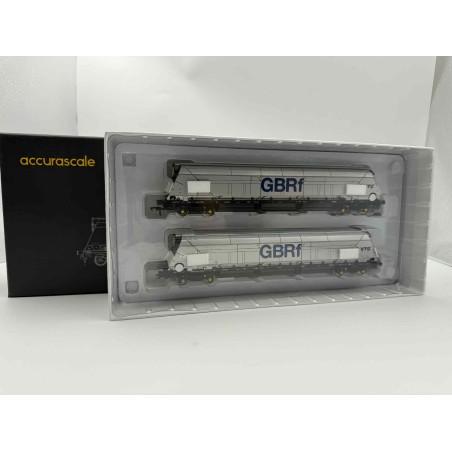 Accurascale IIA Biomass Bogie Hopper Wagon Twin Pack 2