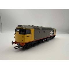 Heljan Class 26 26010 2656 Railfreight Red Stripe - DCC Sound Fitted
