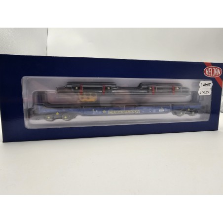 Heljan Cargowaggon IGA Bogie Flat Pipe Load - 5112
