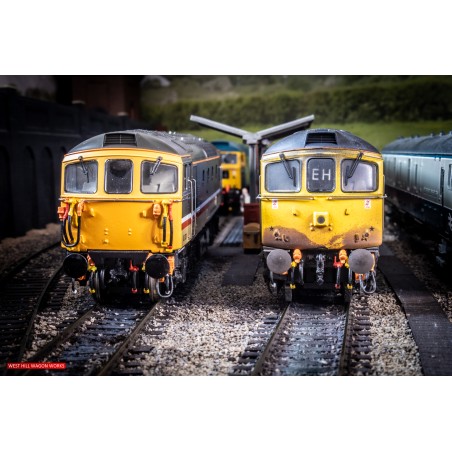 Detailed Pipes and Cables for a Class 33 Locomotive - OO Gauge (SET 24)