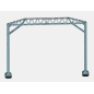 Mk1 OHLE Type A Structure Kit - 2 Masts with 2-Track 130mm Span (SET E16-1)