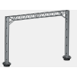 Mk1 OHLE Type D Structure Kit - 2 Low Masts with 2-Track 130mm Span (SET E16-31) Mk1 OHLE Type D Structure Kit - 2 Low Masts with 2-Track 130mm Span (SET E16-31)