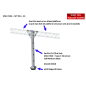 Mk1 OHLE Type C Platform Mast Kit - 1 Double Sided Tall Mast (SET E16-24) Mk1 OHLE Type C Platform Mast Kit - 1 Double Sided Tall Mast (SET E16-24)