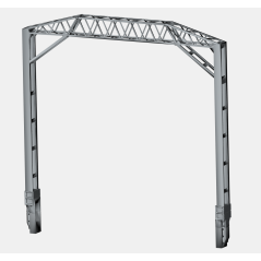 Mk1 OHLE Type E Viaduct Structure Kit for 110mm Viaduct Width (SET E16-51)