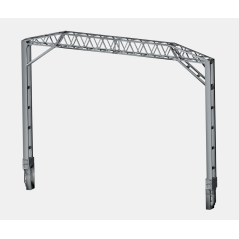 Mk1 OHLE Type E Viaduct Structure Kit for 145mm Viaduct Width (SET E16-52)