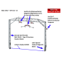Mk1 OHLE Type E Viaduct Structure Kit for 145mm Viaduct Width (SET E16-52) Mk1 OHLE Type E Viaduct Structure Kit for 145mm Viaduct Width (SET E16-52)