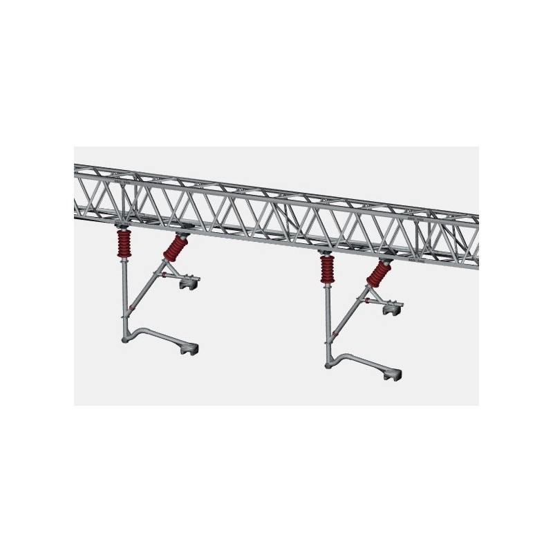 Mk1 OHLE Type C Registration Arms / Catenary Wire Supports Kit for Type C Structures (SET E16-26) Mk1 OHLE Type C Registration Arms / Catenary Wire Supports Kit for Type C Structures (SET E16-26)