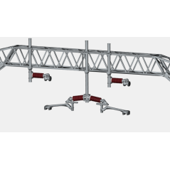 Mk1 OHLE Type E Registration Arm and Catenary Wire Supports Kit for Type E Viaduct Structures (SET E16-56)