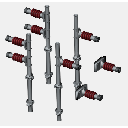 Mk1 OHLE Type A Return Conductor Supports for Type A,B,C & E Structures (SET E16-7)