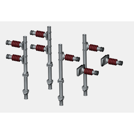 Mk1 OHLE Type D Return Conductor Supports for Type D Structures (SET E16-37)