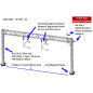 Mk1 OHLE Type C Platform Structure Kit - 2 Tall Masts with 2-Track 190mm Span (SET E16-23) Mk1 OHLE Type C Platform Structure Kit - 2 Tall Masts with 2-Track 190mm Span (SET E16-23)