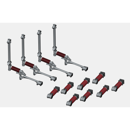 Mk1 OHLE Type F Registration Arms and Wire Anchors Kit for Type F Anchor Portal (SET E16-66)