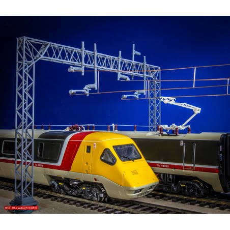 Mk1 OHLE Type B Structure Kit - 2 Lattice Masts with 2-Track 130mm Span (SET E16-11)