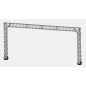 N-Gauge OHLE - Mk1 - Type B Structure Kit for 4-Track (135mm Span) - (SET E11-12)