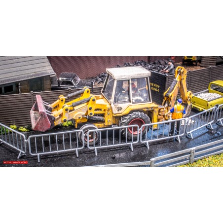 Pedestrian Safety Barriers - OO Gauge (8 Pieces)