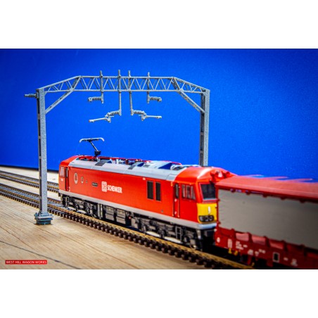 N-Gauge OHLE - Mk1 - Type A Structure Kit for 2-Track (75mm Span) - (SET E11-1)