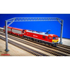 N-Gauge OHLE - Mk1 - Type A Structure Kit for 4-Track (135mm Span) - (SET E11-2)