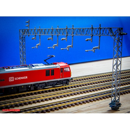 N-Gauge OHLE - Mk1 - Type B Structure Kit for 4-Track (135mm Span) - (SET E11-12)