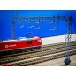 N-Gauge OHLE - Mk1 - Type B Structure Kit for 4-Track (135mm Span) - (SET E11-12)
