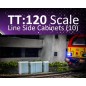 Lineside Electrical Cabinets - TT:120 Scale (Pack of 10)