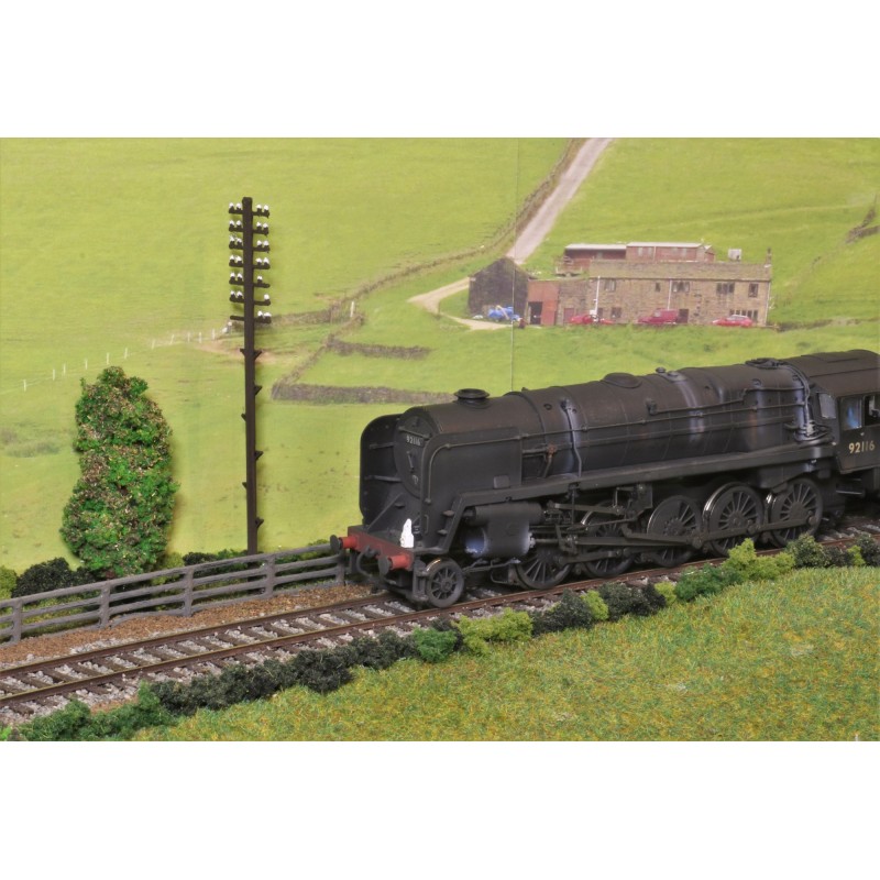Telegraph Poles Large Type OO Gauge ( Pack of 8)