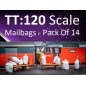 Mail Bags - TT:120 Scale (Pack of 14)
